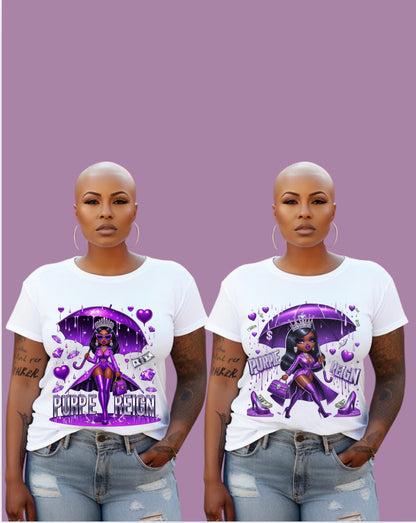 Purple Regin  Melain Magic Tee