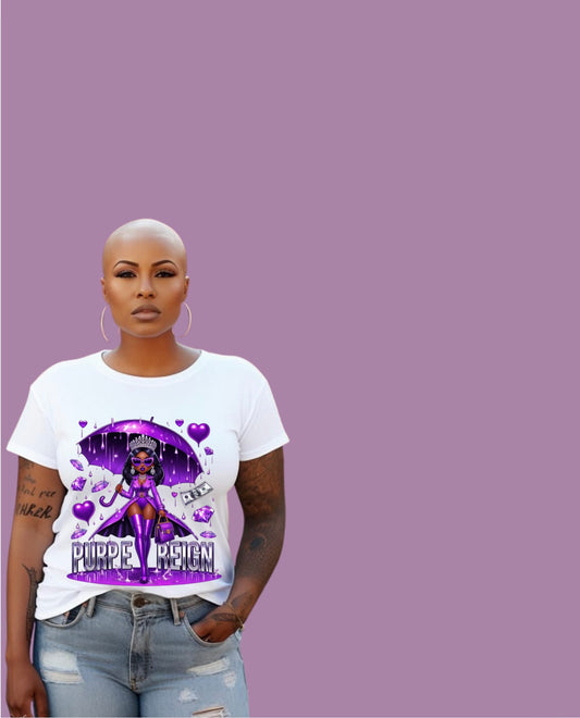 Purple Regin  Melain Magic Tee