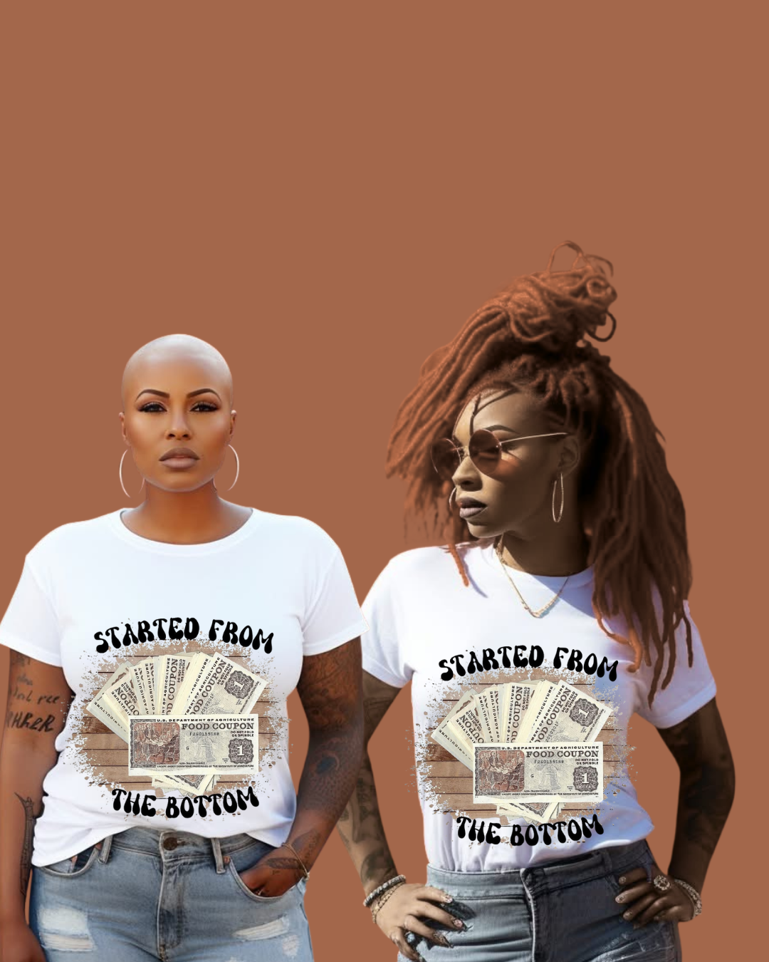 Started  from thebottom tee